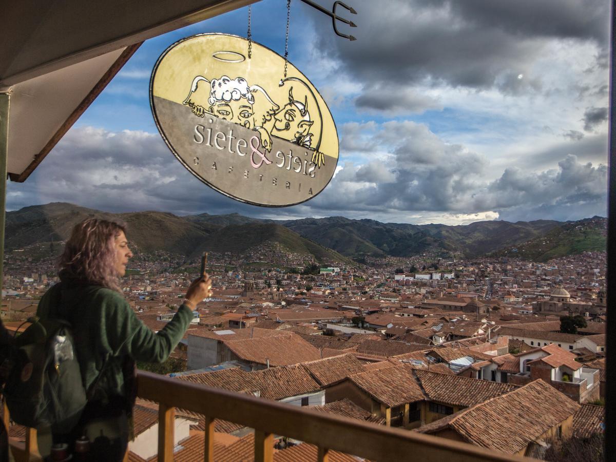 Eco-Hotel Pension Alemana Cuzco Buitenkant foto